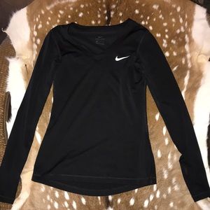 Nike dri-fit black long sleeve